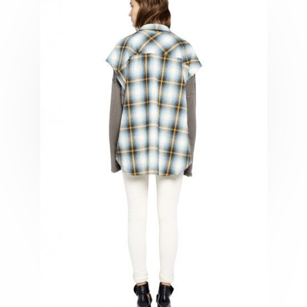 IRO Xene Plaid shirt XS